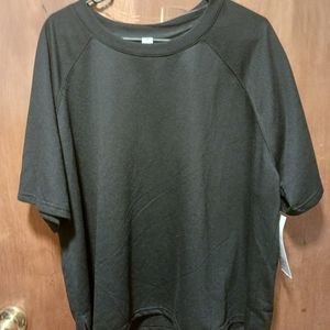 Just be women's black beauty shirt 3x A-1